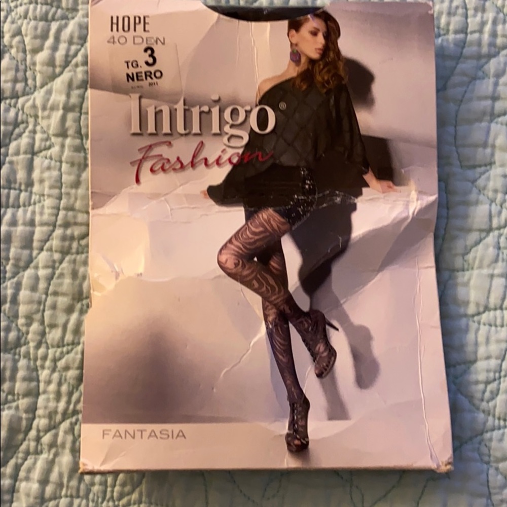 Designer pantyhose FANTASIA INTRIGO